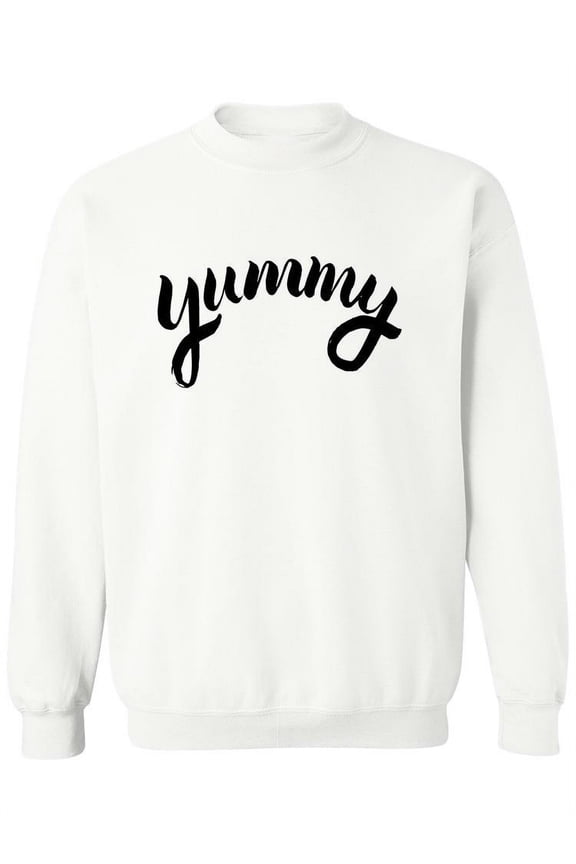 Yummy. Sweatshirt Women -Image by Shutterstock, Female Small