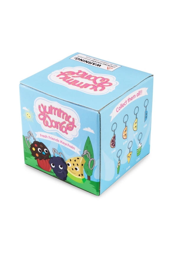 Yummy World Fresh Friends Blind Box Keychain Series, 1 Random