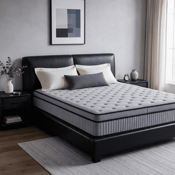 YunChuHome 10 inch Full Size Hybrid Mattress in a Box, Cooling Gel Memory Foam & Pocket Spring, Enhanced Edge Support, Pressure Relief