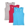 thumbnail image 1 of YunPes 3 Pack Boys Tank Tops Kids Ribbed Sleeveless Athletic T Shirts Basic Tops Crewneck Undershirts Youth Casual Workout T-Shirt, 1 of 8