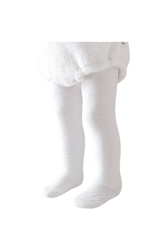 Baby Girl Tights Comfy Soft Cotton Leggings Full Length Stockings New Born Casual Basic Plain Stocks Outfits for Winter