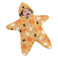 thumbnail image 1 of YunPes Baby Starfish Onesie Soft Flannel Wearable Swaddle Bag Cute Funny Graphic Newborn Warm Jumpsuit Halloween Party Clothes, 1 of 5