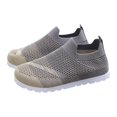 thumbnail image 1 of YunPes Boys & Girls Lightweight Slip On Sneakers Breathable Mesh Shoes Summer Tennis Running Athletic Footwear for Toddler/Little Kids, 1 of 7