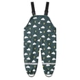 thumbnail image 1 of YunPes Boys Girls Middle Kids Multi Color Printed Baby Water Play Pants Outdoor Rain Pants Boys Pants 18 Months, 1 of 8