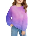 thumbnail image 1 of YunPes Boys Girls Sweatshirts Autumn Regular Children's Tie Dye Print Long Sleeved Comfortable Sweatshirt Toddler Sweatshirt, 1 of 7