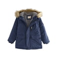 thumbnail image 1 of YunPes Boys Hooded Winter Jacket Warm Padded Windproof Outdoor Thick Casual Coat Coats Boys, 1 of 7