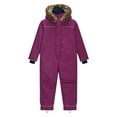 thumbnail image 1 of YunPes Boys Snow Suit Outdoor Waterproof Windproof Snowboarding Ski Suits Toddler Kids Winter Warm Plain Hooded Overalls Jumpsuit, 1 of 6
