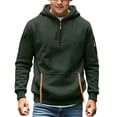 thumbnail image 1 of YunPes Boys' Solid Color Casual Long Sleeved Sweatshirt Jacket for Autumn and Winter Boy Small Hoodie, 1 of 6
