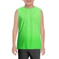 thumbnail image 1 of YunPes Boys Tank Tops Sleeveless Crewneck Gradient T-Shirts Athletic Dry Fit Undershirts Summer Gym Running Muscle T-Shirts for Kids, 1 of 7