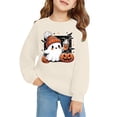 thumbnail image 1 of YunPes Children's Casual and Fashionable Halloween 2D Printed Round Neck Long Sleeved Sweatshirt Babies Sweaters Boy, 1 of 6