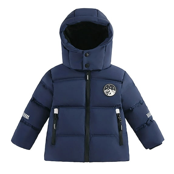 YunPes Children's Down Jacket Winter Boy Short Coat Warm Cold Proof Boy Down Jacket Overall Girls