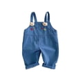 thumbnail image 1 of YunPes Children's Fashion Overalls 2025 New Boys' Jeans Girls' Baby Soft Spring Clothes Breathable Cotton 3 Month Baby Girl Romper, 1 of 7