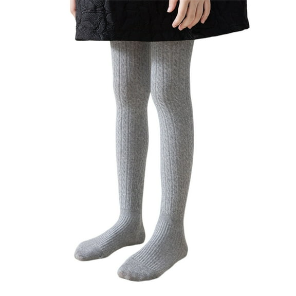 YunPes Children's Rib Knit Tights Soft Stretchable and Comfortable for Everyday Wear Gymnastic Clothes