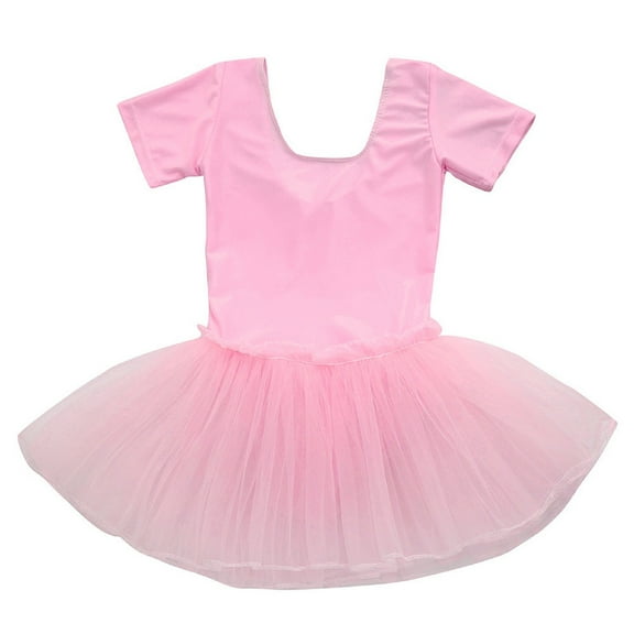 YunPes Children's Skirt Dance Clothes Ballet Grading Clothes Short Sleeved Training Tutu Skirt Girls Dress Vintage Clothes for Girls
