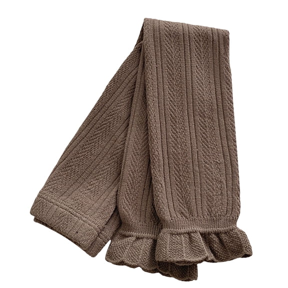 YunPes Children's Slim Fit Slim Fit Wheat Grain Solid Color Leggings Cropped Pants Gymnastics Clothes