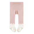 thumbnail image 1 of YunPes Comfortable & Flexible Kids' Tights with Attached Socks Multiple Color Options Youth Softball, 1 of 4