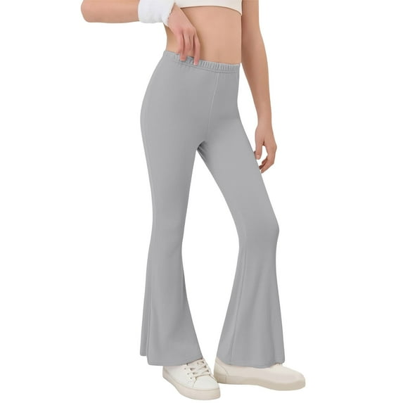 YunPes Girls Clothing Bbay Girl Leggings Spring and Autumn Style Tight Flared Pants Girls Outer Wear Trousers Dance Exponents