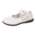 thumbnail image 1 of YunPes Girls Dress Shoes Scalloped Edge Soft Sole Mary Jane Flats Kids School Uniform Shoes Ballet Flat Shoes 3-13 Years, 1 of 3