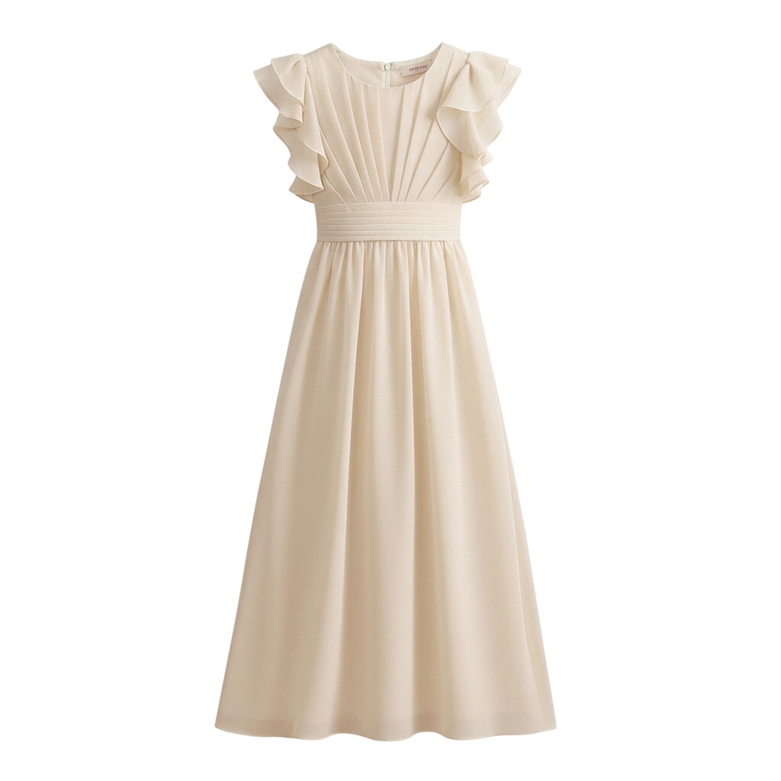 pleated performance dress Sporty & Rich Signature Logo Court Dress