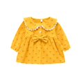 thumbnail image 1 of YunPes Girls' Full Print Cherry Style Spring Summer and Autumn Dress, 1 of 9