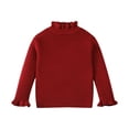 thumbnail image 1 of YunPes Girls Tops Spring Autumn Winter Little Girls Comfortable Casual Bottoming Children's Sweaters, 1 of 9