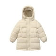 thumbnail image 1 of YunPes Girls Winter Coats Youth Cute Heavyweight Windproof Warm Hooded Puffer Jackets Fall Fashion Padded Quilted Jackets Winter, 1 of 8