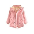 thumbnail image 1 of YunPes Girls Winter Puffer Hooded Jacket Teen Sherpa Fleece Lined Zip Up Oversized Furry Coat Winter Warm Thermal Outwear, 1 of 9