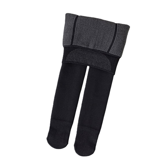 YunPes Girls and Toddlers' Rib Knit Tights Fall Winter Warm Outwear Socks Leggings Kids Comfy Soft Thermal Pantyhose for Dress Pants