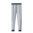 thumbnail image 1 of YunPes Kids Athletic Track Pants Girls Boys Fleece Thermal Pants Fall Winter Inner Outwear Clothes Comfy Soft Elastic Waist Trousers, 1 of 8