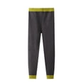 thumbnail image 1 of YunPes Kids Athletic Track Pants Girls Boys Fleece Thermal Pants Fall Winter Inner Outwear Clothes Comfy Soft Elastic Waist Trousers, 1 of 8