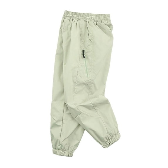 YunPes Kids Boys Girls Snow Pants Waterproof Fleece Lined Ski Pants Winter Hiking Rain Trouser Sherpa Joggers Thick Warm Sweatpants