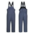 thumbnail image 1 of YunPes Kids Insulated Snow Bib Overalls Boys Girls Winter Waterproof Windproof Snowboard Overalls Teen Thick Warm Bibs Ski Jumpsuit, 1 of 2