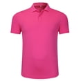 thumbnail image 1 of YunPes Kids' Pique Polo Boys Performance Polo Dry Fit Short Sleeve Golf Shirt for Active Casual Size 5‐14 School 𝐔niform Shirt, 1 of 9