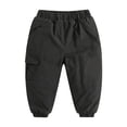 thumbnail image 1 of YunPes Kids Snow Ski Pants Windproof Thick Warm Trousers Boys Girls Winter Outdoor Skating Snowboard Snowpants Fleece Lined Joggers, 1 of 5