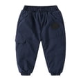 thumbnail image 1 of YunPes Kids Snow Ski Pants Windproof Thick Warm Trousers Boys Girls Winter Outdoor Skating Snowboard Snowpants Fleece Lined Joggers, 1 of 8
