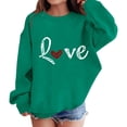 thumbnail image 1 of YunPes Kids Sweatshirt Round Neck Long Sleeve Sweatshirt Letter Print Inspirational Winter Clothes Features: 12 Month Sweatshirt, 1 of 7
