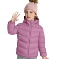 thumbnail image 1 of YunPes Kids Winter Coat Girls Light Quilted Puffer Jacket Boys Packable Hooded Outerwear for School and Outdoor Activities, 1 of 8