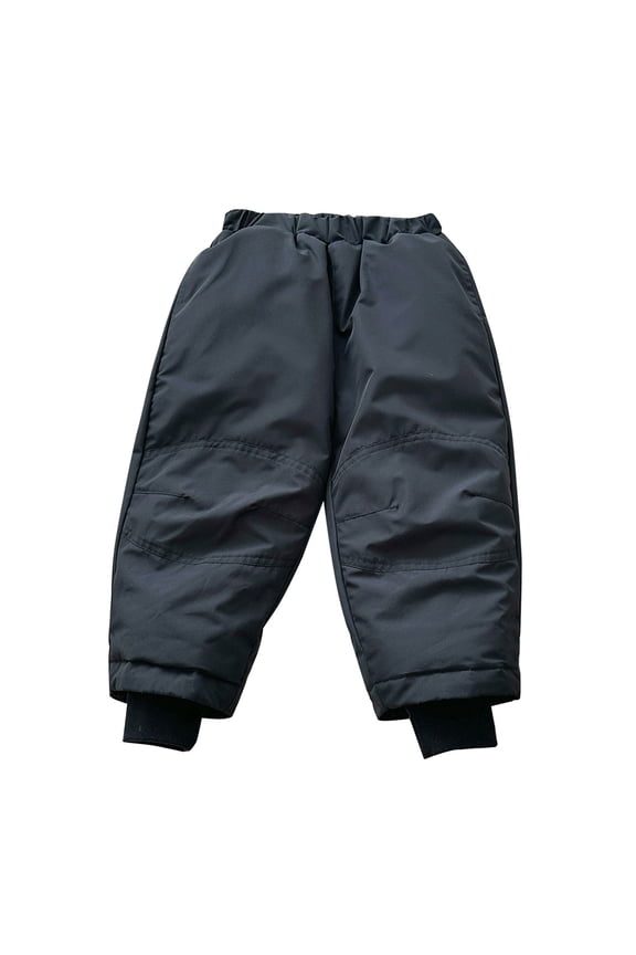 Snow Pants for Boys Girls Waterproof Windproof Ski Hiking Outdoor Snowpants Teen Kid Toddler Winter Quilted Jogger Sweatpants