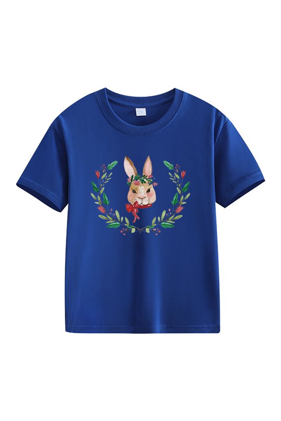 Spring and Autumn Toddler Summer T-Shirt Cute Print Comfortable Version Of The Girls Printed T Shirt Long Sleeve Toddler Shirt