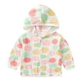 thumbnail image 1 of YunPes Toddler Boy Girls Sun Protection Jacket Lightweight Cotton Comfy Button down Jacket Baby Cute Cartoon Graphic Dry Fit Coat, 1 of 7