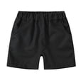 thumbnail image 1 of YunPes Toddler Boys Athletic Shorts Elastic Waist Pull On Shorts Kids Summer Active Pants with Pockets Kids Gym Running Soccer Pants, 1 of 6