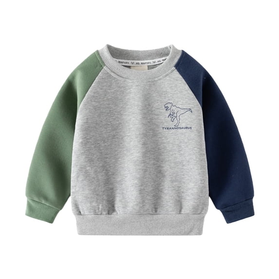 YunPes Toddler Boys Clothes Sets Little Boy Clothing Long Sleeve Pullover Jogger Pants Kids 2 Pieces Outfits 6 Month Old Baby Clothes