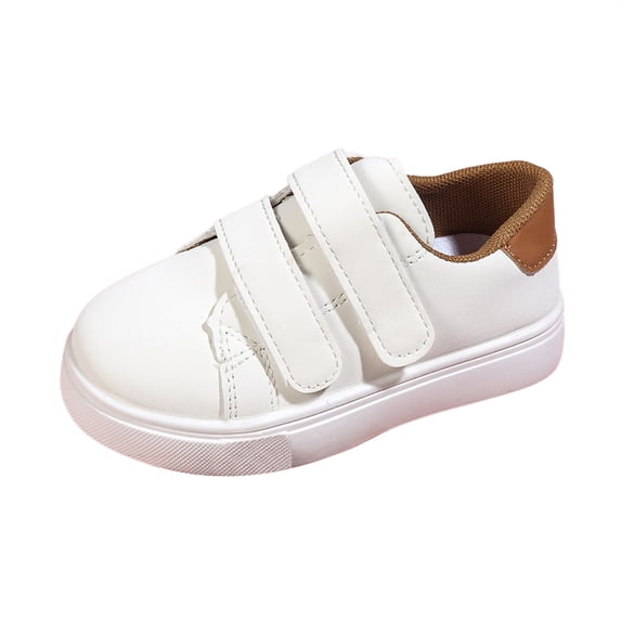 YunPes Toddler Boys Girls Skate Shoes Dual Hook & Loop Sneakers Outdoor Walking Active Footwear for Kids Waterproof Non-Slip