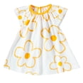 thumbnail image 1 of YunPes Toddler Girl's Cotton Dress Toddler Girls Summer Dress Casual Print Short Sleeve Dresses Girls 17 Years Girls 5t Dress, 1 of 9