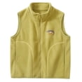 thumbnail image 1 of YunPes Unisex Kids Micro Fleece Vest Full-Zip Sleeveless Stand Collar Jacket Tops Fall Winter Warm Layer Outerwear for Boys Girls, 1 of 6