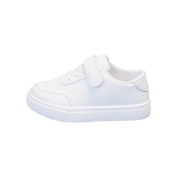 YunPes Unisex Kids Skate Shoes Hook & Loop Bungee Straps Sneakers Casual Comfortable Low-Top Sport Shoes for Preschoolers & Toddler