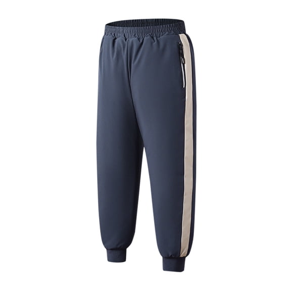 YunPes Youth Thermal Hiking Pants Boys Girls Plush Fleece Lined Snowpants Windproof Elastic Waist Track Pants Winter Pull On Joggers