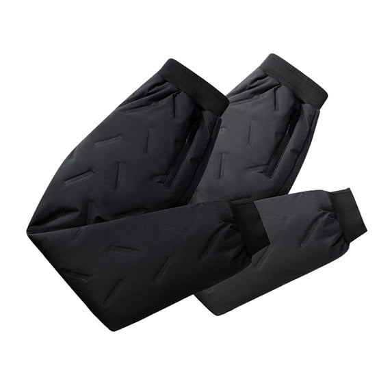 YunPes Youth Winter Ski Snow Pants for Girls Boys Sherpa Fleece Snowpants Waterproof Puffer Down Joggers Thick Warm Snowwear Trouser