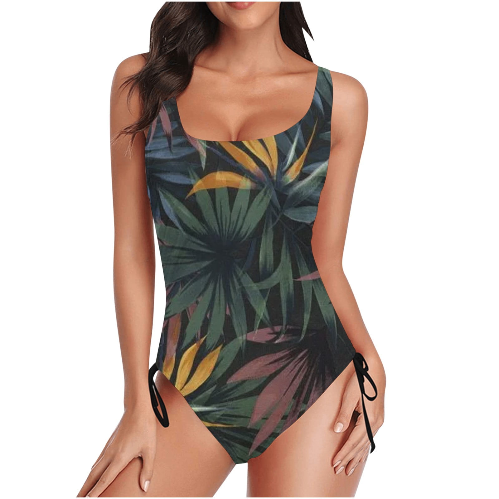 YunYi Teen One Piece Swimsuits Trendy Bathing Suit for Women Period