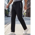 thumbnail image 1 of Xibflo Men's Elastic Waist Hiking Pants Water Resistant Quick-Dry Lightweight Outdoor Sweatpants with Zipper Pockets, 1 of 9